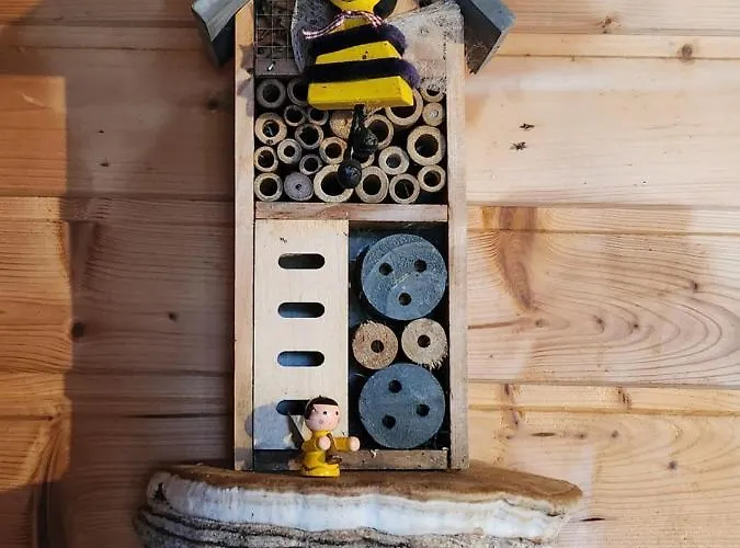 Urige Waldbienenhütte Diex